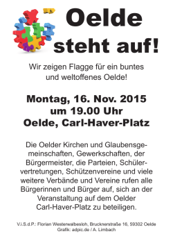 Oelde steht auf - caritas