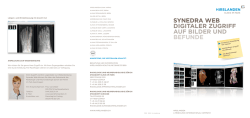 SYNEDRA WEB DIGITALER ZuGRIff Auf BILDER uND BEfuNDE