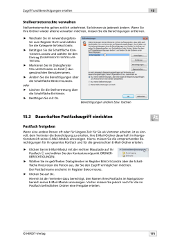 15.3 Dauerhaften Postfachzugriff einrichten