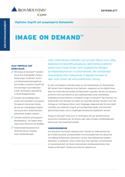 IMAGE ON DEMAND&trade;