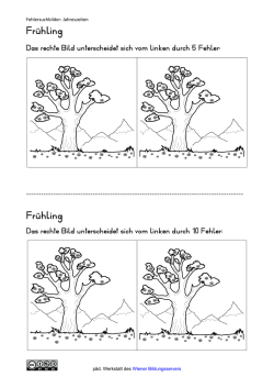 Jahreszeiten - Material von lehrerweb.at