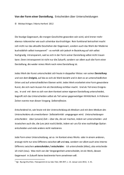 Jedes Werk unterscheidet sich heute doppelt
