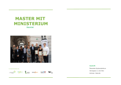 Booklet Master mit Ministerium 2015