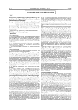 HESSISCHES MINISTERIUM DER FINANZEN