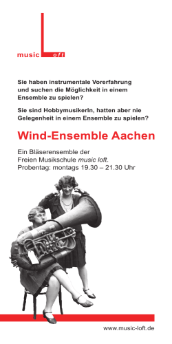 Wind-Ensemble Aachen - GZM Klangbrücke | Music