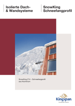 SnowKing Product Brochure