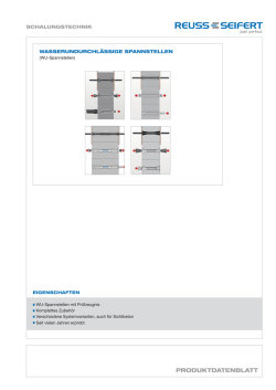 produktdatenblatt - Reuss