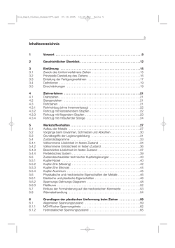 Inhaltsverzeichnis
