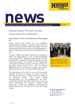 der Pressemitteilung