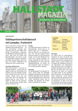Amtsblatt Juni 2015