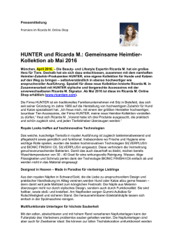 HUNTER und Ricarda M.: Gemeinsame