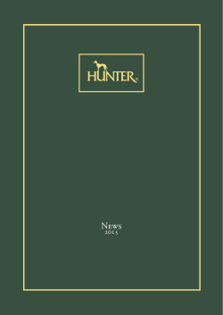 Hunter Spring News 2015 | 1