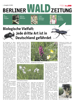 Berliner Waldzeitung Ausgabe 3, 2015