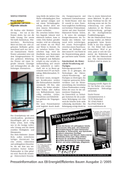 hier - Nestle Fenster