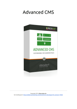 Advanced CMS - silbersaiten.de