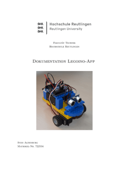 Dokumentation Legoino-App - TEC