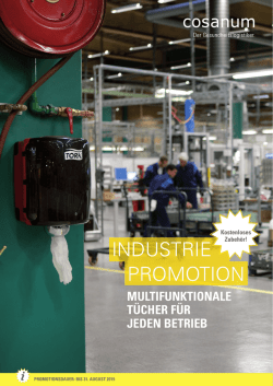 industrie promotion