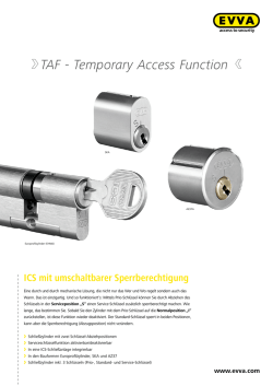 Datenblatt TAF
