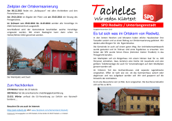 Tacheles November 2015 - SPD Redwitz ad Rodach