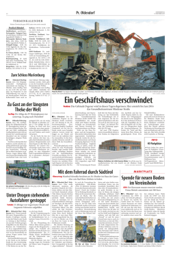 Presseartikel NW 08.10.2015