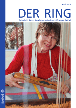 April 2016 - Bodelschwinghsche Stiftungen Bethel