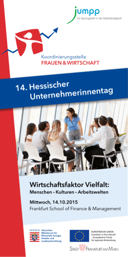 14. Hessischer Unternehmerinnentag