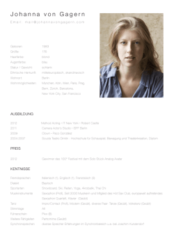 Johanna von Gagern