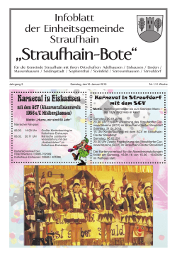 Straufhain-Bote - Gemeinde Straufhain