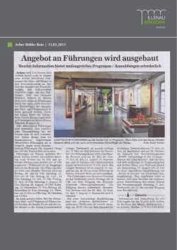 Acher Bühler Bote | 13.05.2015