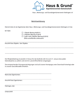 Haus & Grund - Haus und Grund Hattingen