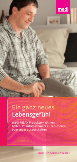 Ein ganz neues Lebensgef&uuml;hl - Initiative Leben mit Amputation