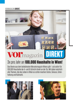 DIREKT - Vormagazin