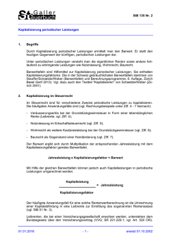 StB 135 Nr. 2 01.01.2016 - 1 - ersetzt 01.10.2002 Kapitalisierung