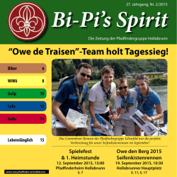 Bi-Pi`s Spirit Ausgabe 2/2015