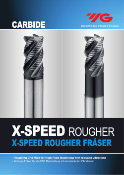 x-speed rougher - YounG cuttingtools
