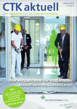 Hier entsteht eine der modernsten Notaufnahmen Deutschlands
