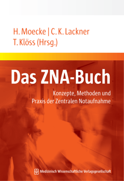 Das ZNA-Buch. Konzepte, Methoden und Praxis der Zentralen