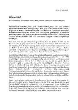 Offener Brief