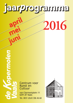 Jaarprogramma als PDF