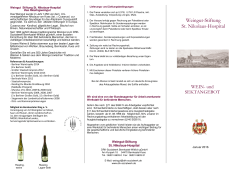 Preisliste Stiftung St.-Nikolaus-Hospital - DRK