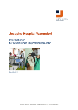 hier - Josephs-Hospital Warendorf