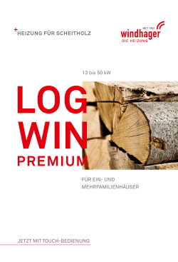 LogWIN Premium Touch Broschüre