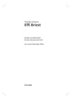 Effi Briest - Schulbuchzentrum Online