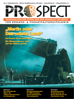 „Merlin oder Das wüste Land“ - Prospect Ausgaben