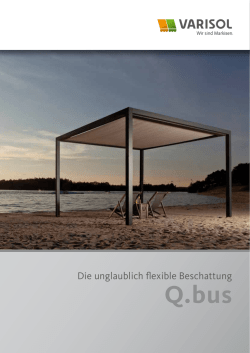 Die unglaublich flexible Beschattung