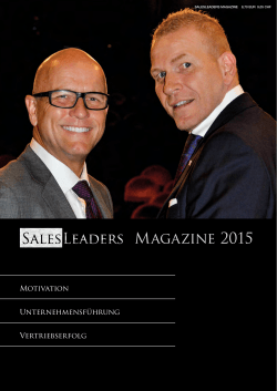 SALESLEADERS Magazine 2015