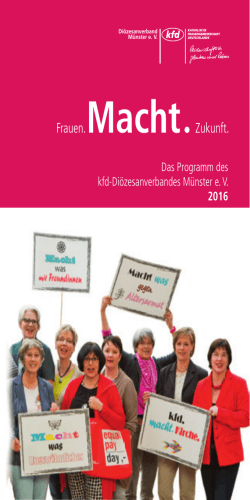 Frauen.Macht Zukunft. - kfd