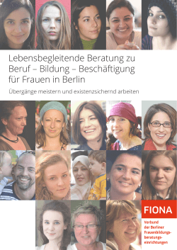 Beschäftigung für Frauen in Berlin - Kobra