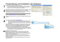Hören -- Sehen -- Lernen: Installationsanweisungen