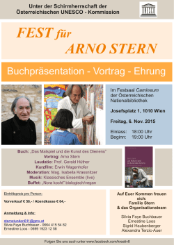 FEST f&uuml;r ARNO STERN